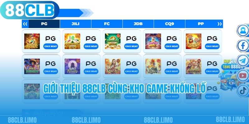 Giới thiệu 88clb cùng kho game khổng lồ