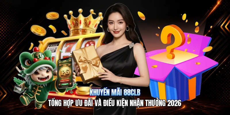 Khuyến Mãi 88CLB – Tổng Hợp Ưu Đãi Và Điều Kiện Nhận Thưởng 2026
